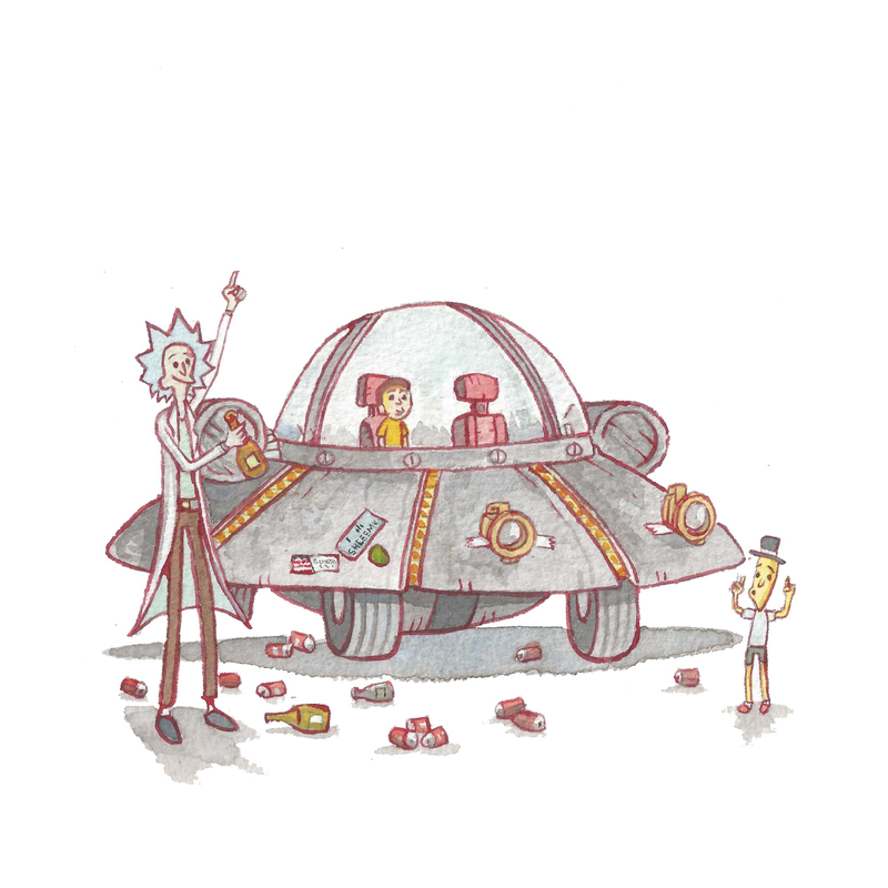 Illustration for article titled Your Favorite Pop Culture Vehicles Come To Life In a One-Day-Only Art Show